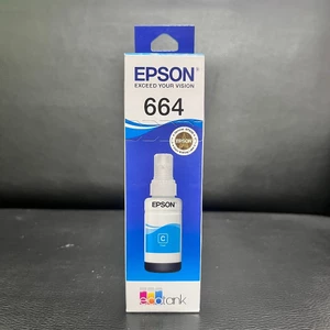 Mực In Xanh Epson T6642 (C) – Chính Hãng – Cho máy L110/ L120/ L310/ L360/ L365/ L1300