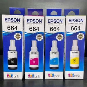 Bộ mực Epson T664 (BK/C/M/Y) chính hãng