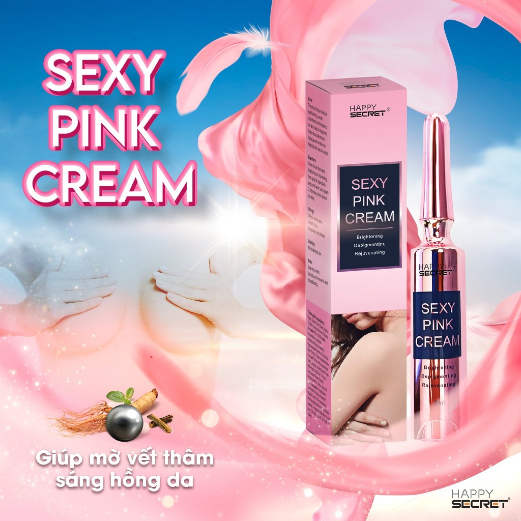 Kem giúp da sáng hồng Sexy Pink Cream- Top White