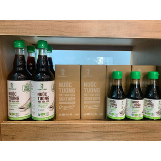 Nước Tương Mật Hoa Dừa Sokfarm 200ml/ 500ml/1L - Xanhsam Natural & Organic