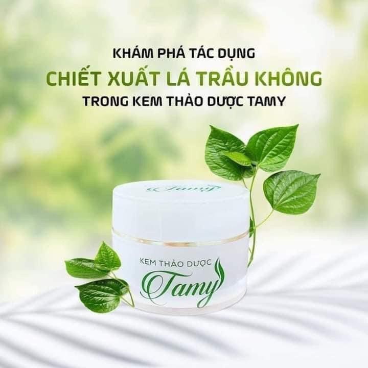 [CHẤT KEM CỦ] Kem thảo dược tamy tinh chất lá trầu không - Tùy Tâm pharma - 6gram