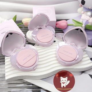 [GOGO TALES] Cushion/ Phấn Nước GOGO TALES Trái Tim Vỏ Tím, Finish Mỏng Nhẹ, 10g (GT819)