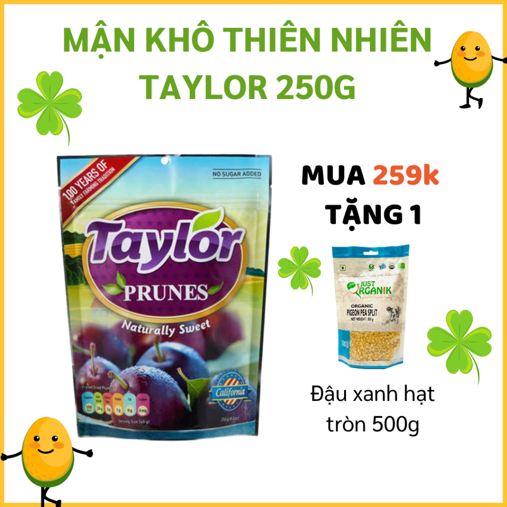 mận khô hữu cơ taylor 250g giá tốt Tháng 10, 2025 Mua ngay