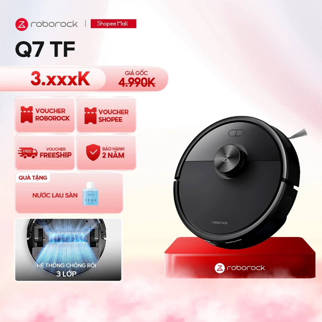 Robot hút bụi Roborock Q7 Q10