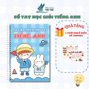 Sổ tay tổng hợp ngữ pháp Tiếng Anh sketchnote English hệ thống kiến thức ngữ pháp từ L3-L12
