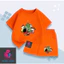 Set Bộ Cho Bé Vải Thun Cotton Mềm Mịn Thoáng Mát, Hình Shin Và Các Bạn Trang Trí Cây Thông (M 290)