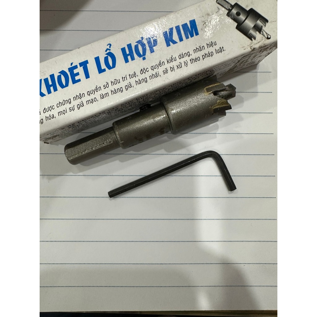 (Từ 12mm đến 37mm) Mũi Khoét | Mũi Khoan Lỗ Hợp Kim Thắng Lợi khoét lỗ kim loại sắt, thép, inox