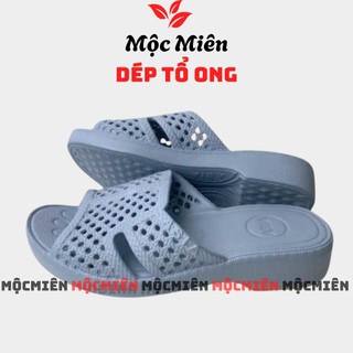 Dép tổ ong Asia nam nữ màu Xám siêu nhẹ. Hàng chính hãng cao cấp