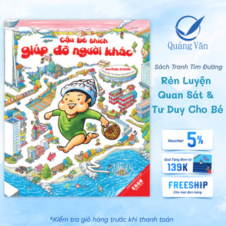 Sách Ehon Cậu bé thích giúp đỡ người khác