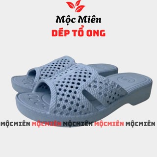 Dép tổ ong Asia nam nữ màu Xám siêu nhẹ. Hàng chính hãng cao cấp