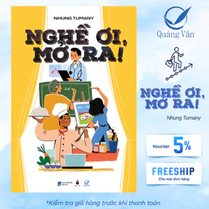 Sách hướng nghiệp Nghề ơi, mở ra!