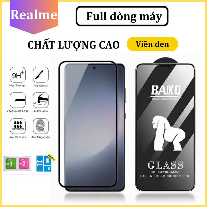 Cường lực Realme 14 14T 15 15T 14Pro 15pro 9 8 7 6 5 5i C75x C75 C71 C65 C67 C53 C55 C35 C35s C30s C20 C17 C15 Q5 Q3 Q2