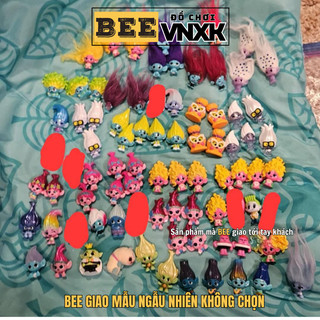 Set 10 mô hình nhân vật phim Trolls mùa mới - Nhiều mẫu mini xuất dư chính hãng không trùng BEE VNXK