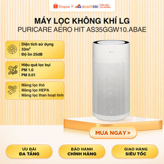 Máy lọc không khí LG PuriCare Aero Hit AS35GGW10.ABAE | Bộ Lọc Thay Thế| BH 12 tháng