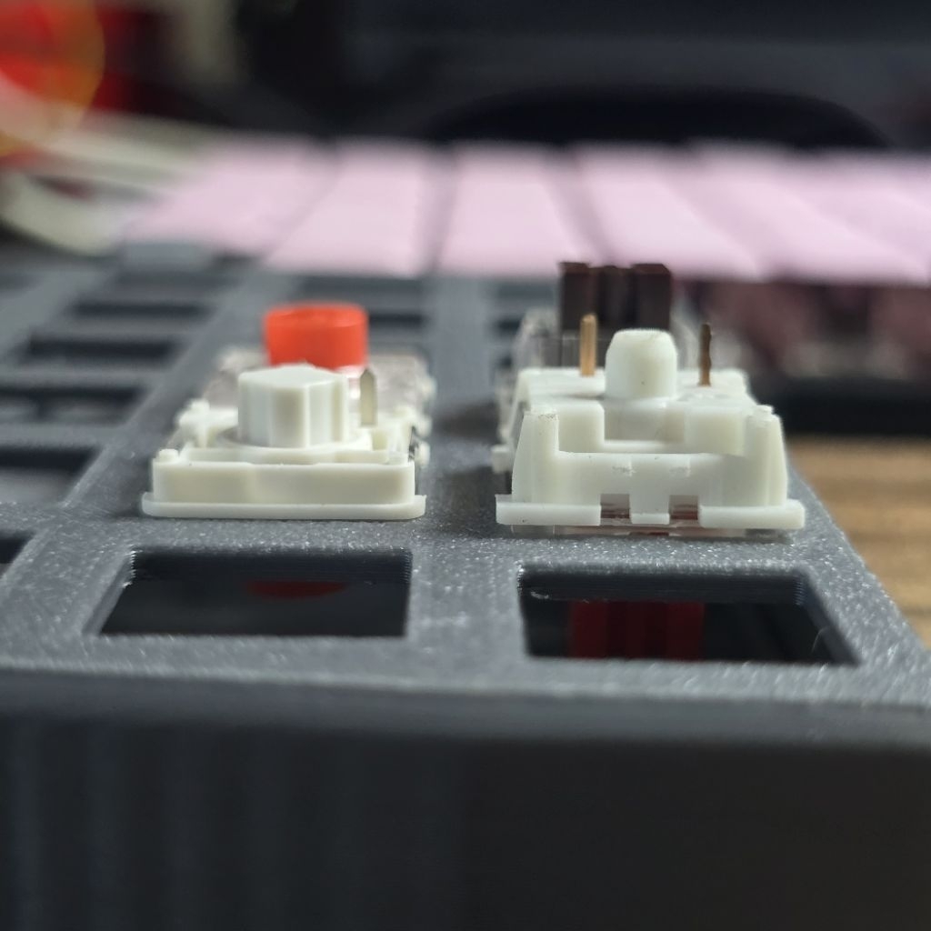 Lẻ Keyboard Switch bàn phím cơ Cherry MX Low Profile Switch phù hợp DIY custom handwired keyboard | BigBuy360 - bigbuy360.vn