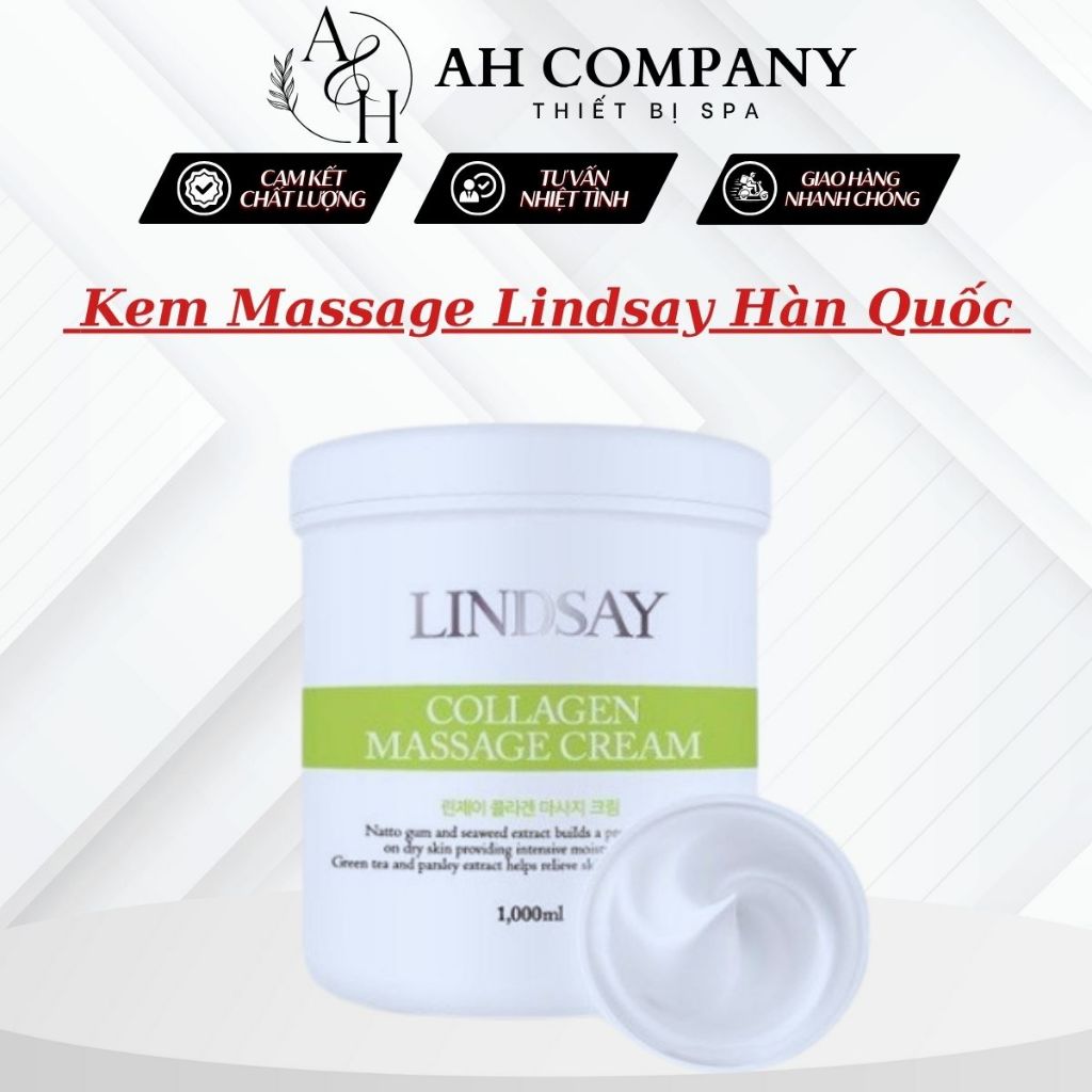 Kem Massage Mặt, Kem Massage LinDsay Hàn Quốc Chính Hãng Hũ 1000g