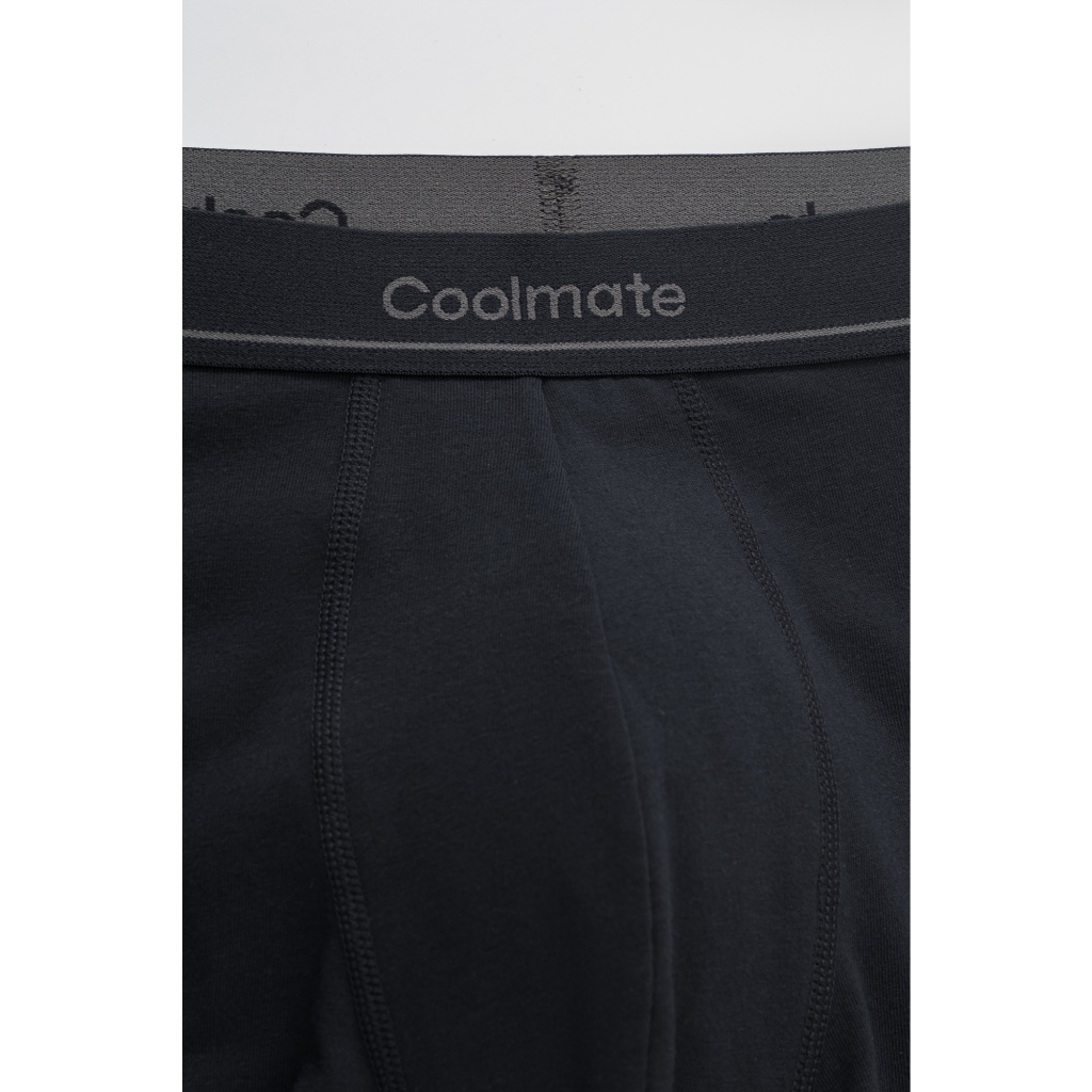 [TẶNG QUÀ ĐƠN 329K]Combo 3 Quần Lót Trunk Cotton Stretch vải mềm mịn, thấm hút, thoáng khi cạp dệt logo Coolmate