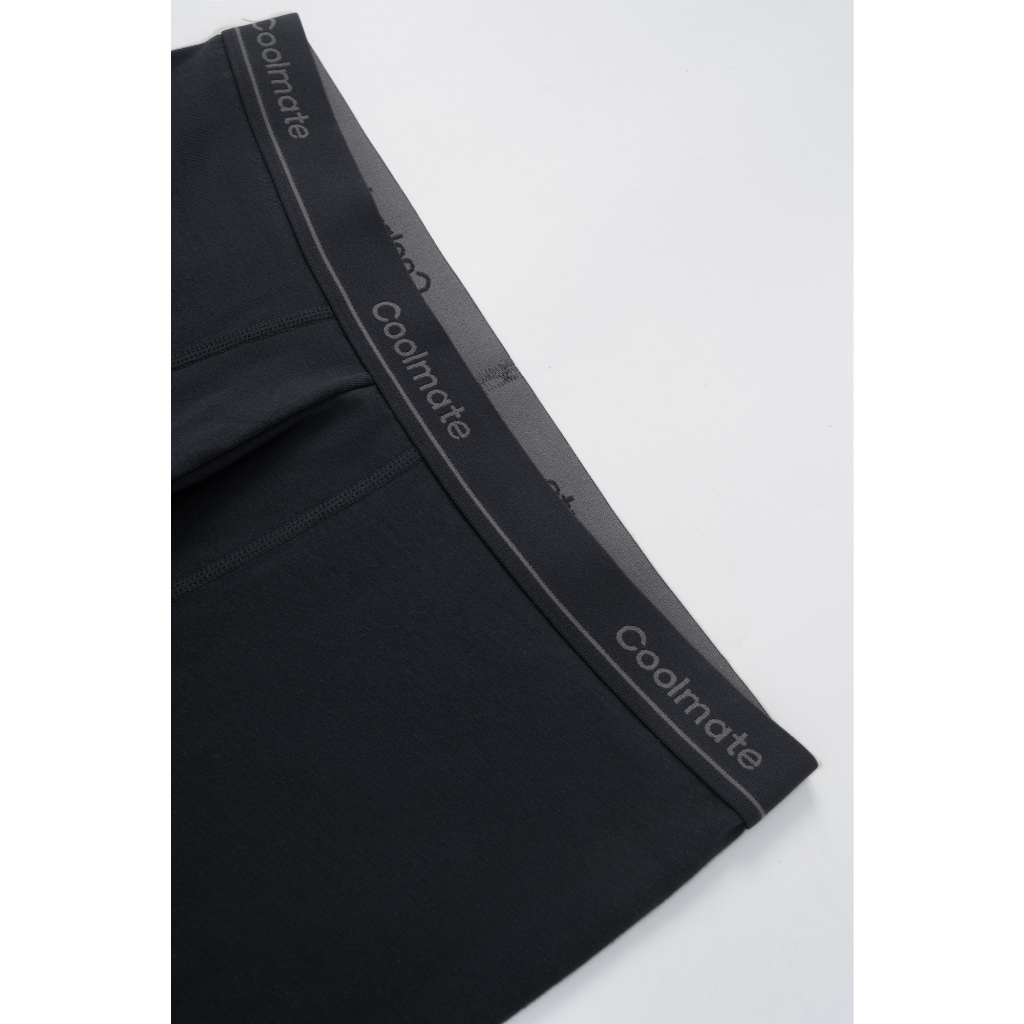 [TẶNG QUÀ ĐƠN 329K]Combo 3 Quần Lót Trunk Cotton Stretch vải mềm mịn, thấm hút, thoáng khi cạp dệt logo Coolmate
