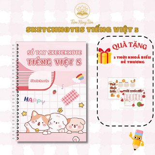 Sổ Tay Sketchnote Tiếng Việt 5 - Tổng Hợp Kiến Thức Tiếng Việt 5 Dễ Hiểu, Ôn Tập Hiệu Quả