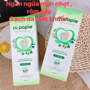 Sữa tắm gội thảo dược Dr.papie 230ml