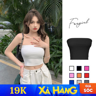Áo ống Forgirl trơn Áo quây croptop basic nhiều màu ôm body tôn dáng T072