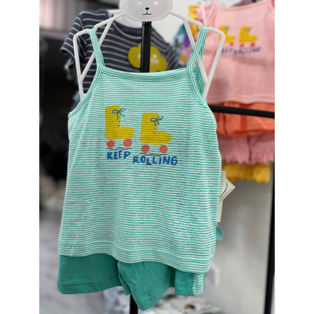 Bộ hai dây Happyland xuất Hàn fulltag giấy 90-120