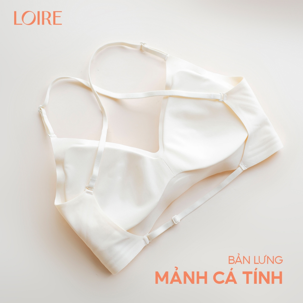 Áo Bra Loire Không Gọng Mút Xốp 0,5cm Dây Lưng Dễ Điều Chỉnh Loirechic Al250712
