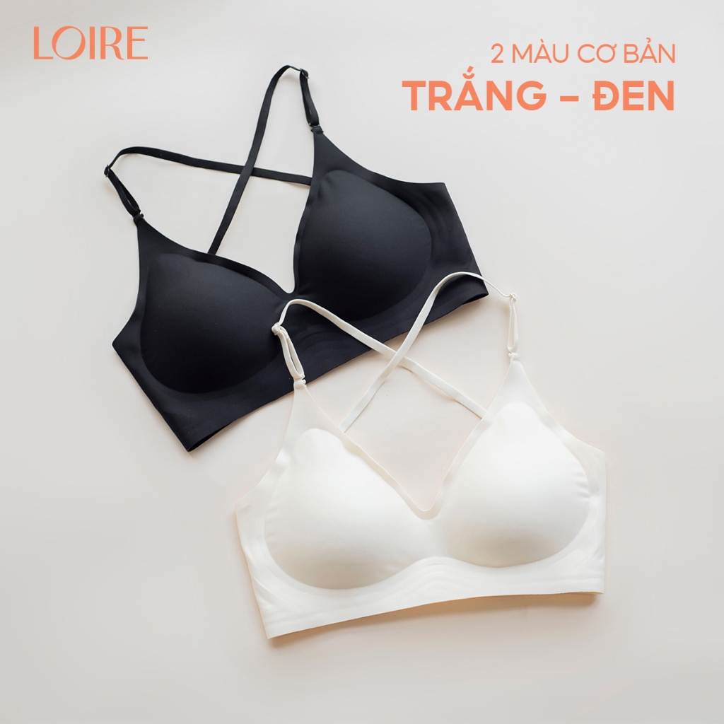Áo Bra Loire Không Gọng Mút Xốp 0,5cm Dây Lưng Dễ Điều Chỉnh Loirechic Al250712