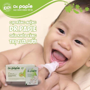 Gạc răng miệng Dr.papie hộp 30 gói