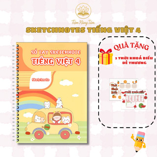 Sổ Tay Sketchnote Tiếng Việt 4 - Tổng Hợp Kiến Thức Tiếng Việt 4 Dễ Hiểu, Ôn Tập Hiệu Quả