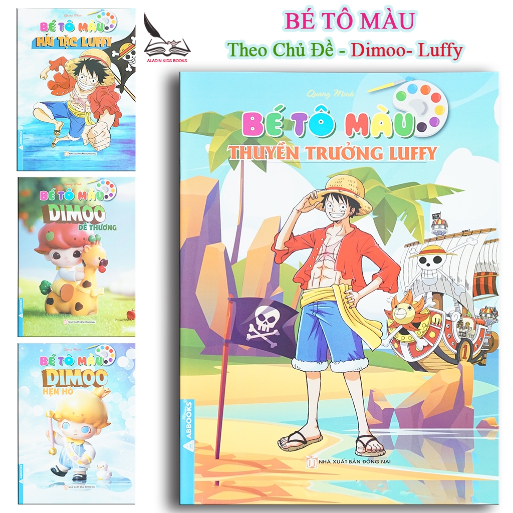 Sách- Combo 4 Quyển Sách Bé Tô Màu – Nhiều Chủ Đề – NXB Đồng Nai