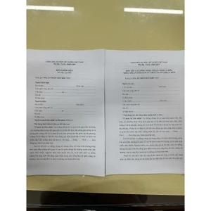 BỘ ĐƠN LY HÔN MỚI SAU 1/7/2025