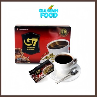 Cà phê đen không đường hoà tan G7 hộp 30g ( 15 gói x 2g)