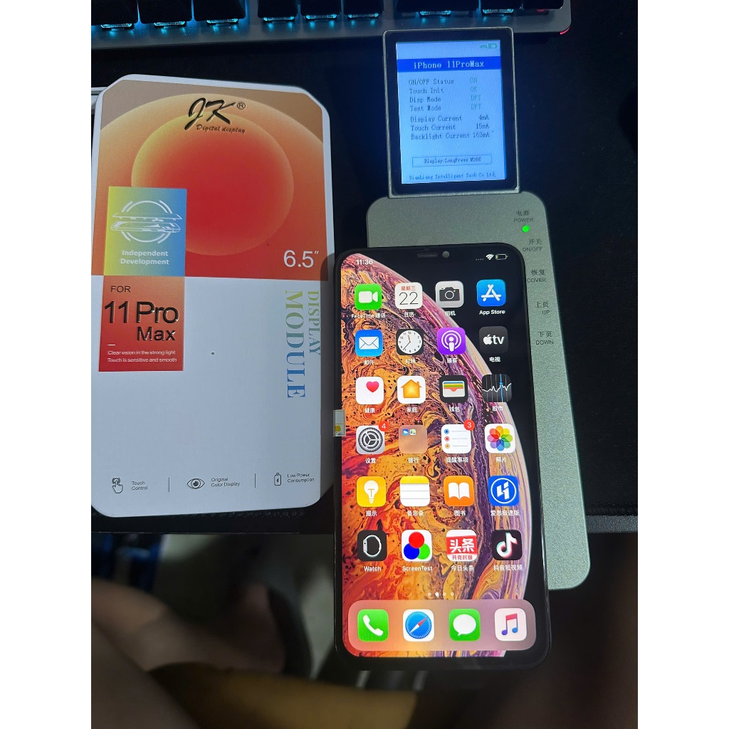 Màn Hình JK  Ép Được Kính, Phôi Dẻo,Màn Được Test Kỹ , Hiển Thị Đẹp . Dùng Từ X Đến 15pm , Màn Chất Bảo Hành 6 Tháng | BigBuy360 - bigbuy360.vn
