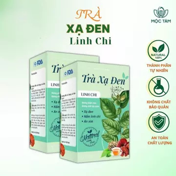 Trà Thảo Mộc Xạ Đen Linh Chi – Hộp 30 Túi Lọc Tiện Lợi