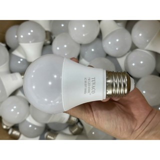 Combo 10 Bóng Đèn LED Tròn TUVACO 3W 5W 7W 9W 12W | Bóng LED Đui Xoáy Siêu Sáng Tiết Kiệm Điện