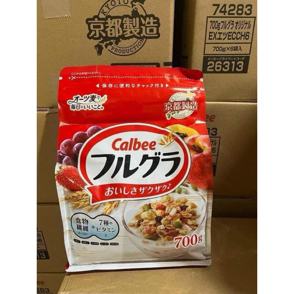 Ngũ cốc Calbee  đỏ 700g