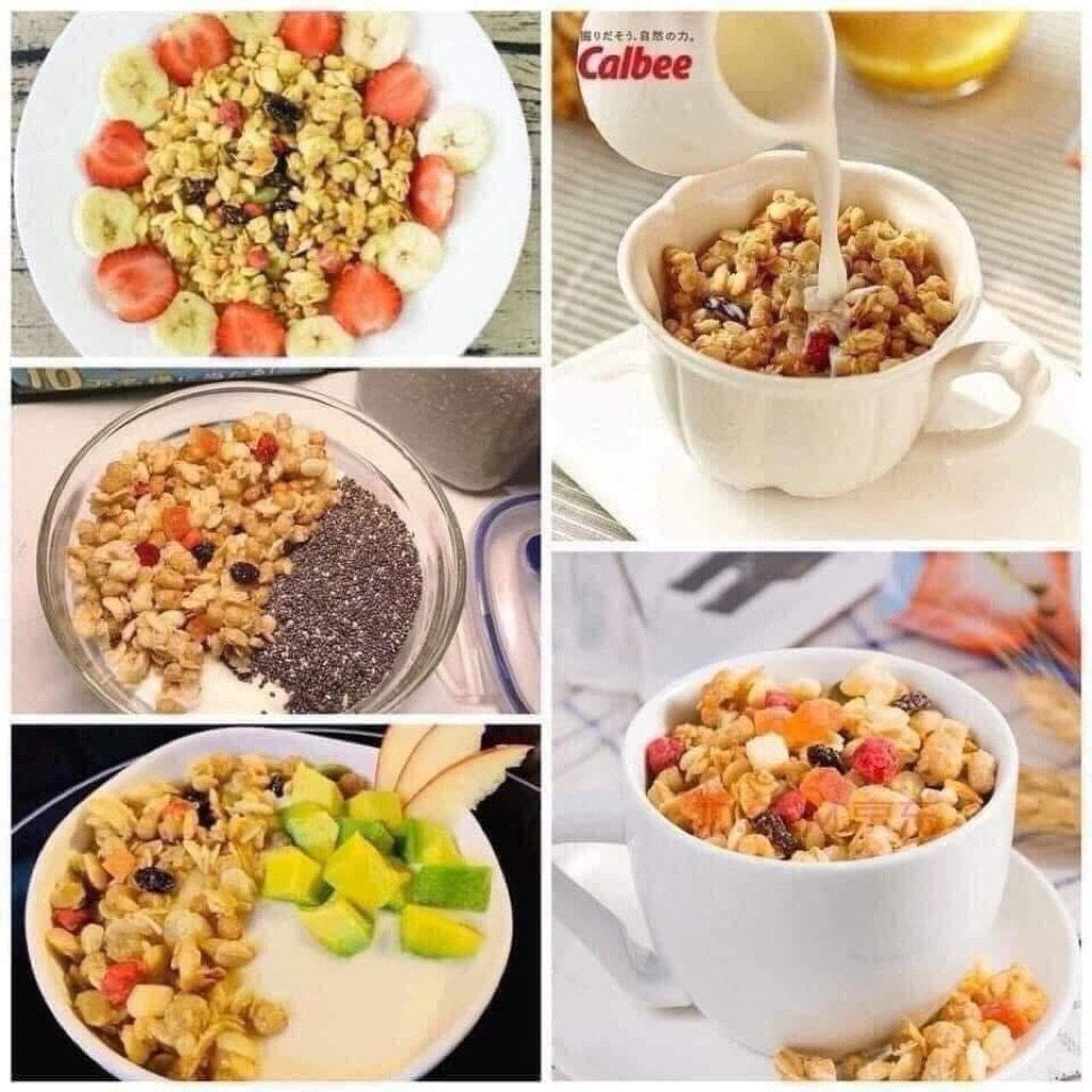 Ngũ cốc Calbee  đỏ 700g