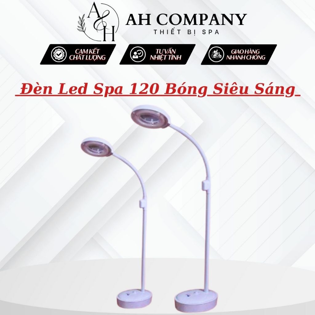 Đèn Nối Mi Nặn Mụn, Đèn Led 120 Bóng Siêu Sáng, Chỉnh Được Ánh Sáng Dùng Cho Spa Thẩm Mỹ Viện