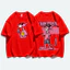 Áo thun in hình hoạt hình - Unisex - 100% Cotton - Phong cách đường phố - Thoáng khí và thấm mồ hôi - Dáng rộng
