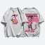 Áo thun in hình hoạt hình - Unisex - 100% Cotton - Phong cách đường phố - Thoáng khí và thấm mồ hôi - Dáng rộng