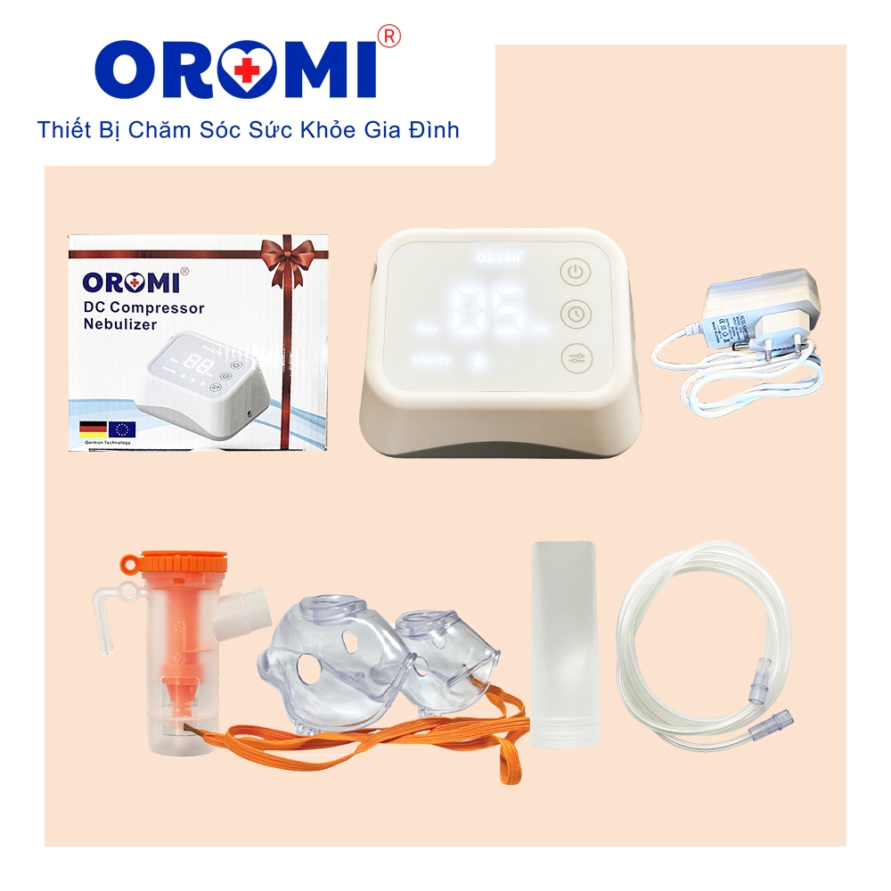 Máy xông khí dung OROMI AXD-305 - Máy khí dung có tích hợp Pin