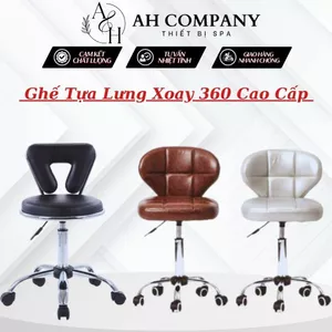 Ghế Tiêm Xoay 360 Độ Tựa Lưng, Ghế Spa, Ghế Tam Giác, Ghế Tiêm Filler Loại Tam Giác Dùng Trong Spa, TMV