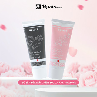 Bộ sữa rửa mặt chăm sóc da Naris Nature
