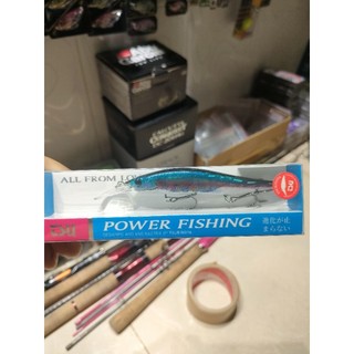 Mồi Câu lure Tsurinoya DW201 98mm 10g câu chẽm nhồng mú cá hồng măng chét..vvLặng max 2.2 mét