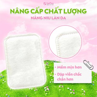 Bông Tẩy Trang Cotton Tròn Befou 150 Miếng