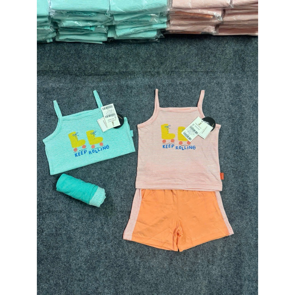 Bộ hai dây Happyland xuất Hàn fulltag giấy 90-120