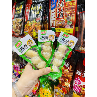 [sẵn hàng]sụn gối gà ngâm ớt xanh/chua cay gói 30gr combo 3 gói ảnh 4 sản phẩm