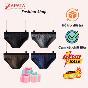 Quần lót nam tam giác ZAPATA, chất thun lạnh cao cấp, mềm mát, co giãn thoải mái