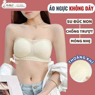 Áo lót nữ không dây ENMA nâng vòng 1 ôm quả chống trượt không tụt, dây đeo tháo rời BRA06